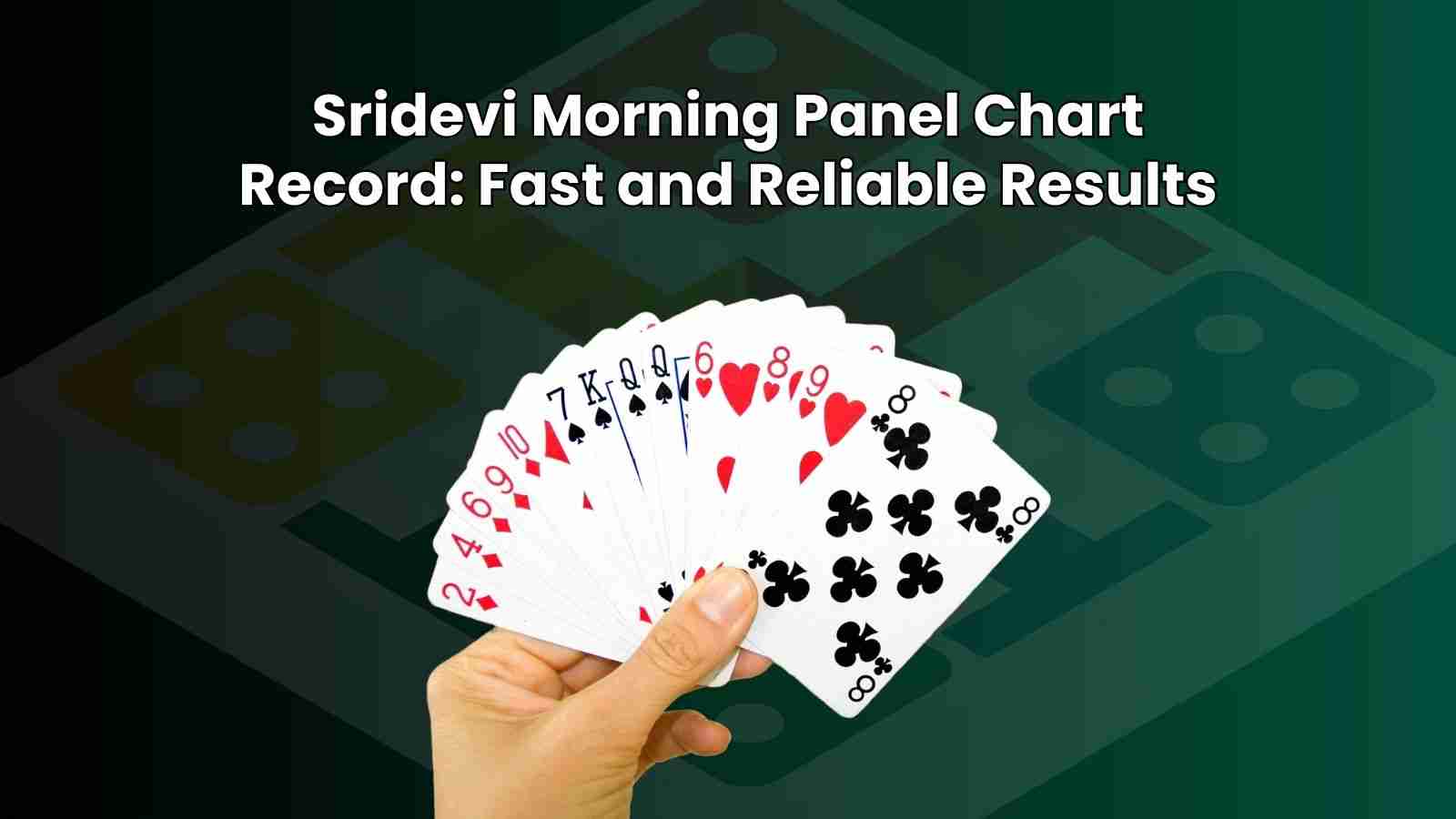 image of Sridevi Morning Panel Chart